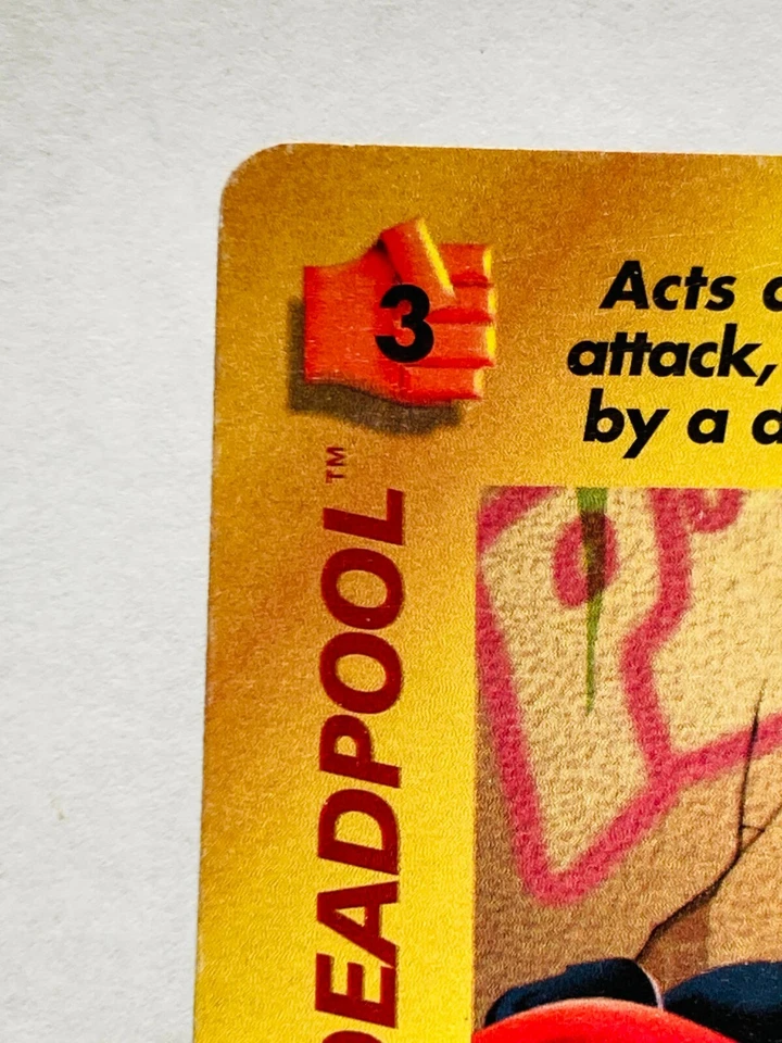 1995 X-men Deadpool ' 95 Over Power Trading Card Game No. 3 Rare F/S - Image 2 of 4