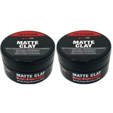 Sexy Hair Matte Clay   2.5oz   Pack Of 2      NEW PACKAGING