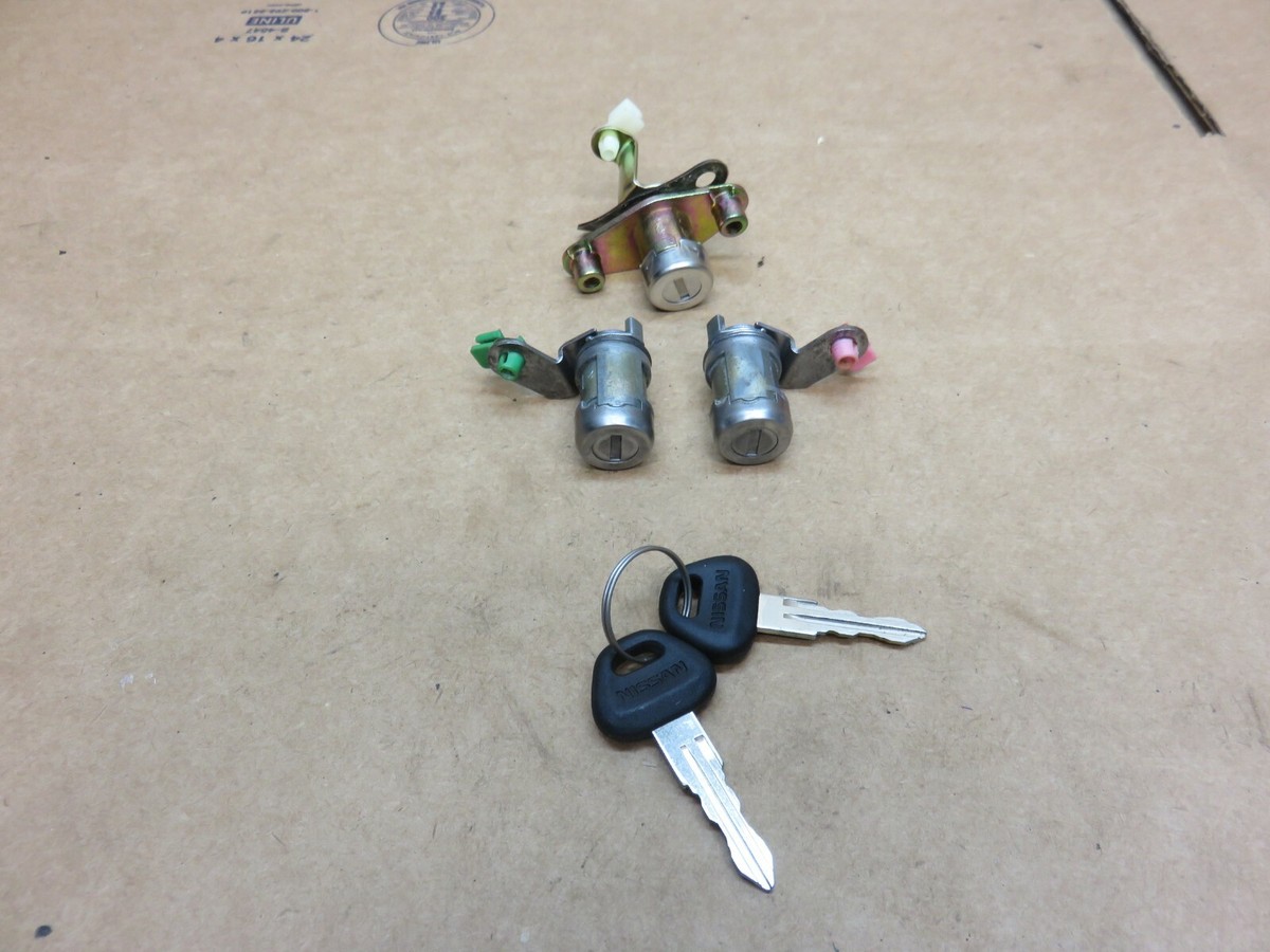 89-94 NISSAN 240SX S13 DOOR LOCKS,TRUNK LOCK, 2 matching new