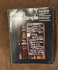 Pre Owned Vintage French Made Simple Learning Book By Eugene Jackson