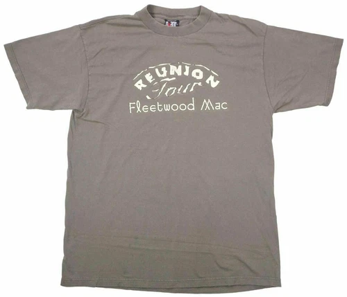 FLEETWOOD MAC REUNION TOUR vintage t shirt GIANT concer 1990s vintage concert t-shirt, vintage, size XL, single stitch, B+ condition