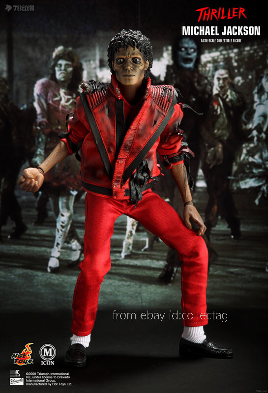 Hot Toys MIS09 Mis 09 Michael Jackson Thriller Version 1/6