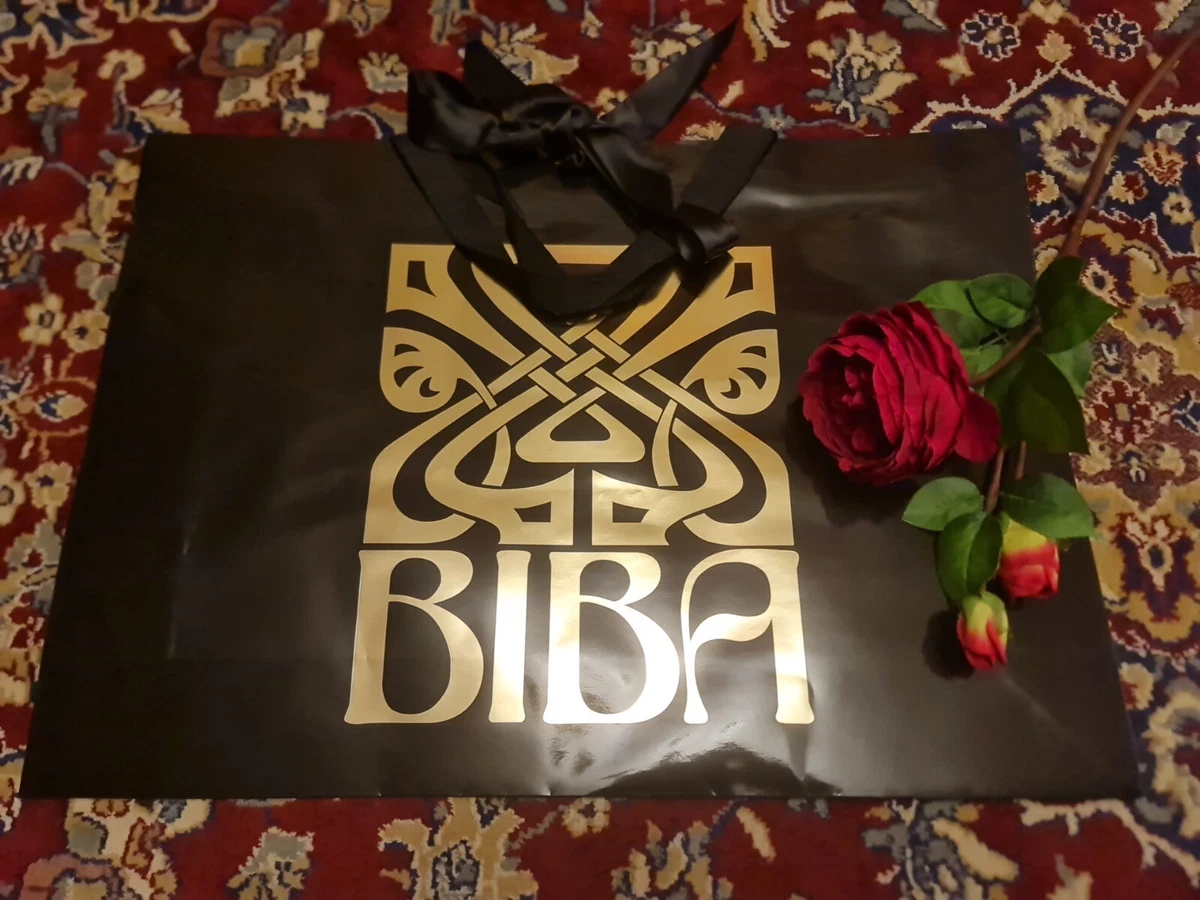 Biba House Of Fraser LARGE STORE PAPER GIFT BAG 63X45X15CM BRAND