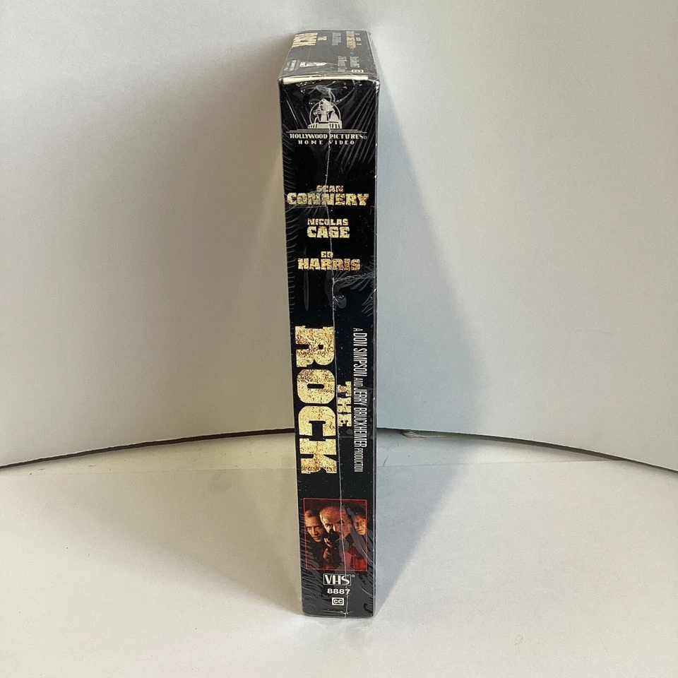 The Rock Movie VHS Video Tape(Sean Connery/Nicolas Cage)NEW SEALED-1996 Action - Imagem 2 de 4