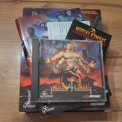 Mortal Kombat 4 PC Big Box Top Zustand 