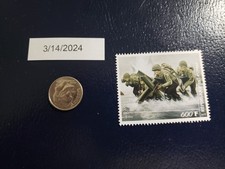 US Army Commemoration 75th Anniversary D-Day 2019 Republique Du Congo Stamp (d)
