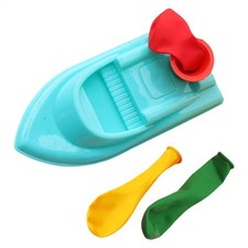 Small Balloon Boat With 3 Balloons Balloon Boat Race Toy For Girls' Bath Time