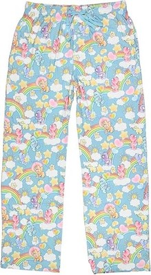 Care Bears Men's Retro 80's AOP Drawstring Elastic Waistband Pajama Pants!