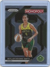 2024 Panini Monopoly Prizm Skylar Diggins-Smith WNBA #WNBA5 Seattle Storm
