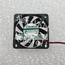 1 pcs  SUNON  Fan  MF60101V3-1000U-A99  DC12V 0.56W 6010 6CM 2 wire cooling fan~