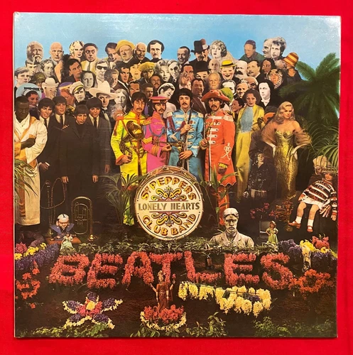 THE BEATLES SGT. PEPPER'S LONELY HEARTS CLUB BAND UK MONO PMC 7027 PARLOPHONE NM