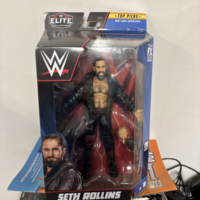 WWE ELITE COLLECTION TOP PICKS SETH ROLLINS ACTION FIGURE NIB SHIPS RIGHT AWAY