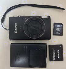 works fine Canon IXY 650 Black Digital Camera IXUS 285 HS WiFi Tested f/Japan