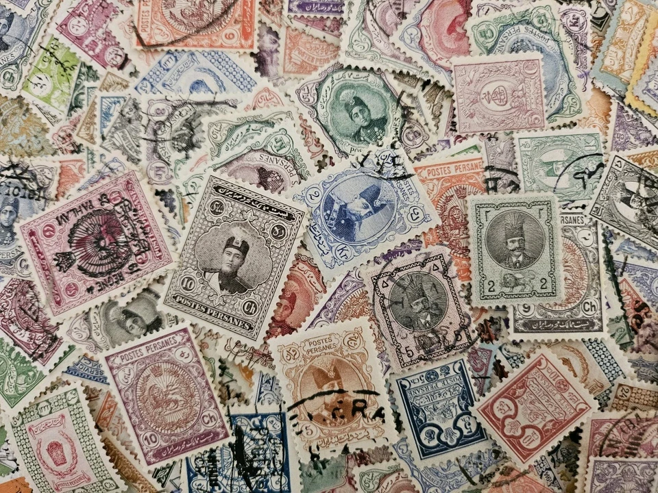 PERSIA oltre 1000 francobolli dal classico buon lotto!!! s111 - Immagine 4 di 4