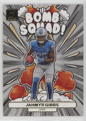 2023 Panini Donruss Bomb Squad Jahmyr Gibbs #BS-26 0ju0