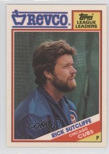 1988 Topps Revco League Leaders Box Sets Rick Sutcliffe #9 x9h