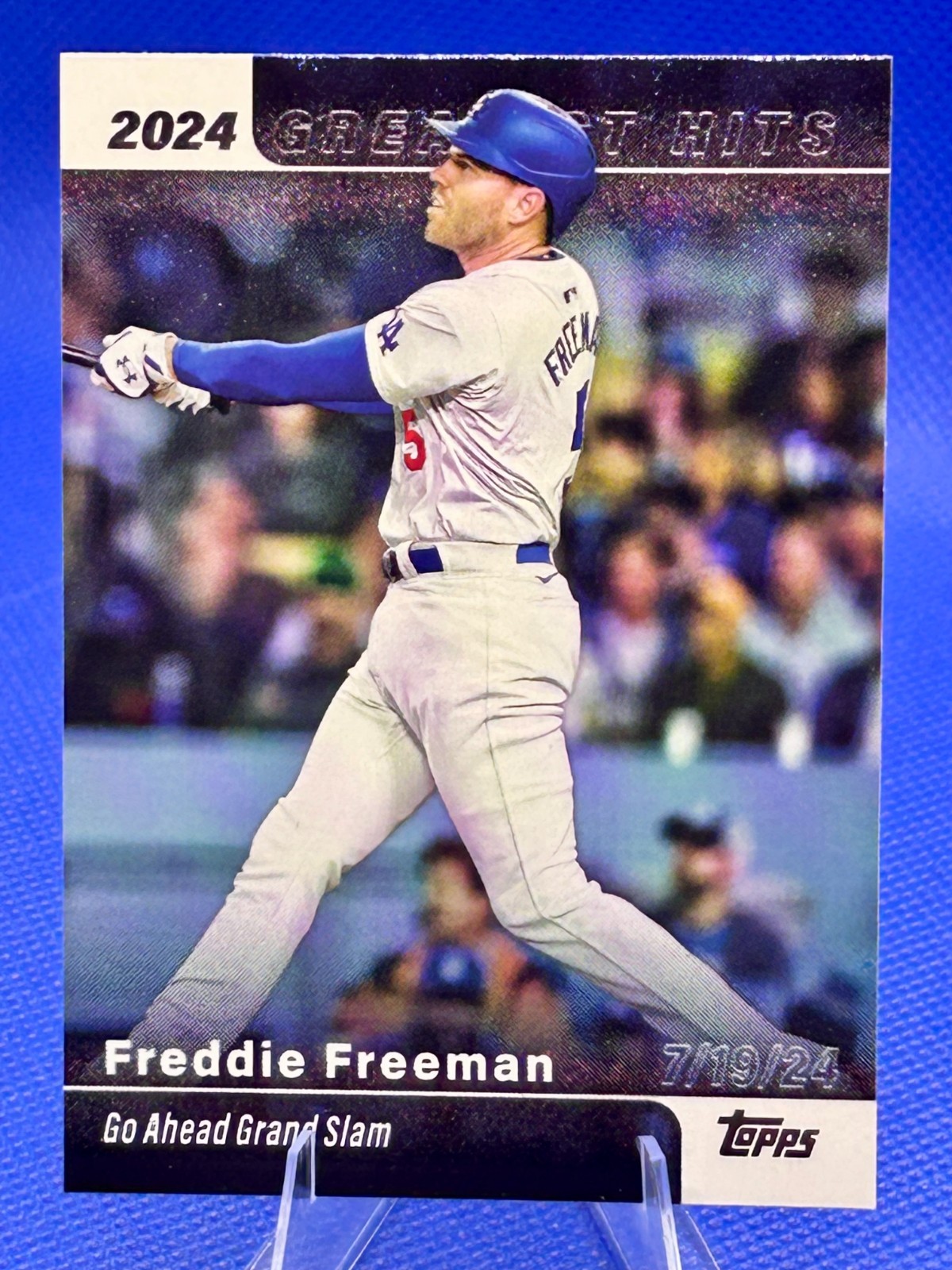 Freddie Freeman #GH-10 Baseball Cards 2025 Topps Greatest Hits trading card — raw and PSA graded price guide