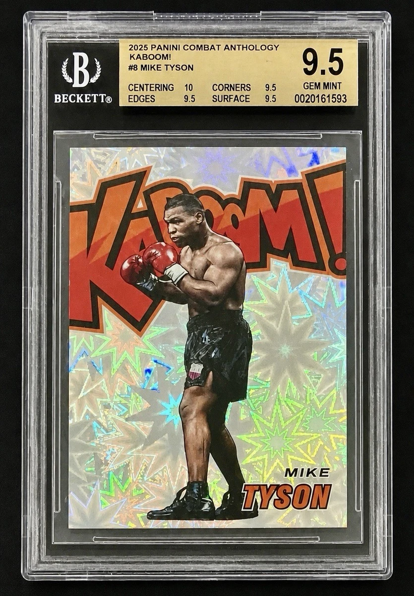 2025 Panini Combat Anthology - Mike Tyson #8 for sale | eBay