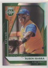 2021 Panini Elite Extra Edition Status Green 417/499 Ruben Ibarra #119 09fc