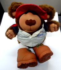 1985 Furskins- Hank Spitball,Baseball Bear (Cabbage Patch Kids,Xavier Roberts