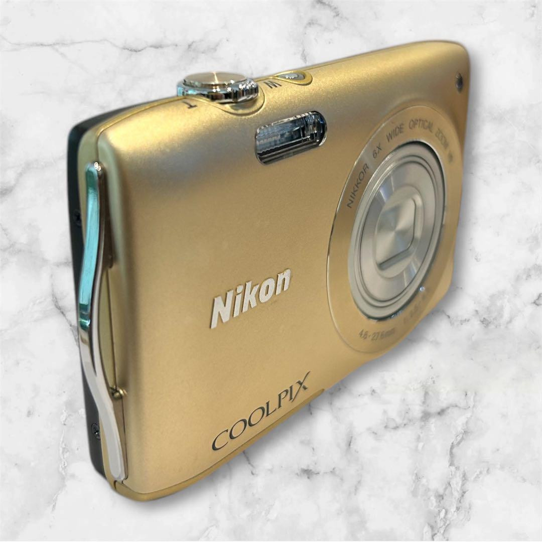 Nikon Cool Pyx S3300 Digital Country Gold