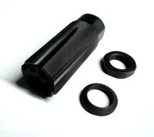 223 Linear Compensator 1/2x28 Thread Pitch For .223 .22 w/ Washer 2.25in + Gift