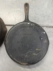 Vtg Wagner's Original 1891 Cast Iron Skillet Pan 12" Seasoning Instruction Back
