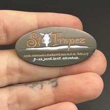 European HOG Motorcycle Rally St. Tropez 2005 Lapel Hat Pin