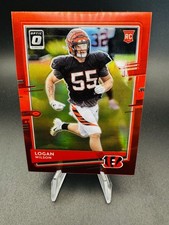 Logan Wilson 2020 Panini Donruss Optic Red Rookie /99 #143 Cincinnati Bengals
