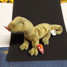 TY Beanie Baby -  Scaly The Lizard - Mint With Tag - Vintage  1999 Collectible 