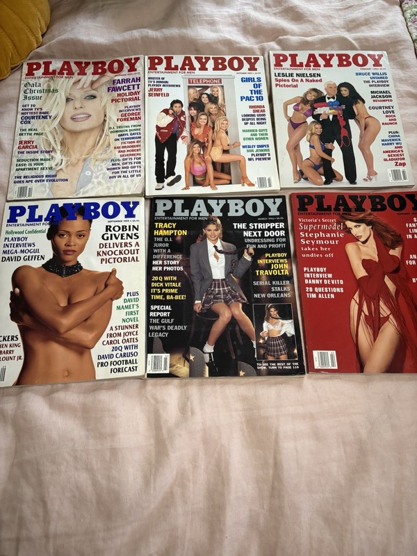 6 Vintage Playboys From The 90’s