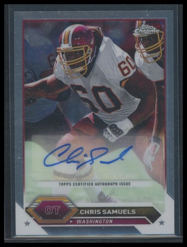 Chris Samuels #TCA-CSA card