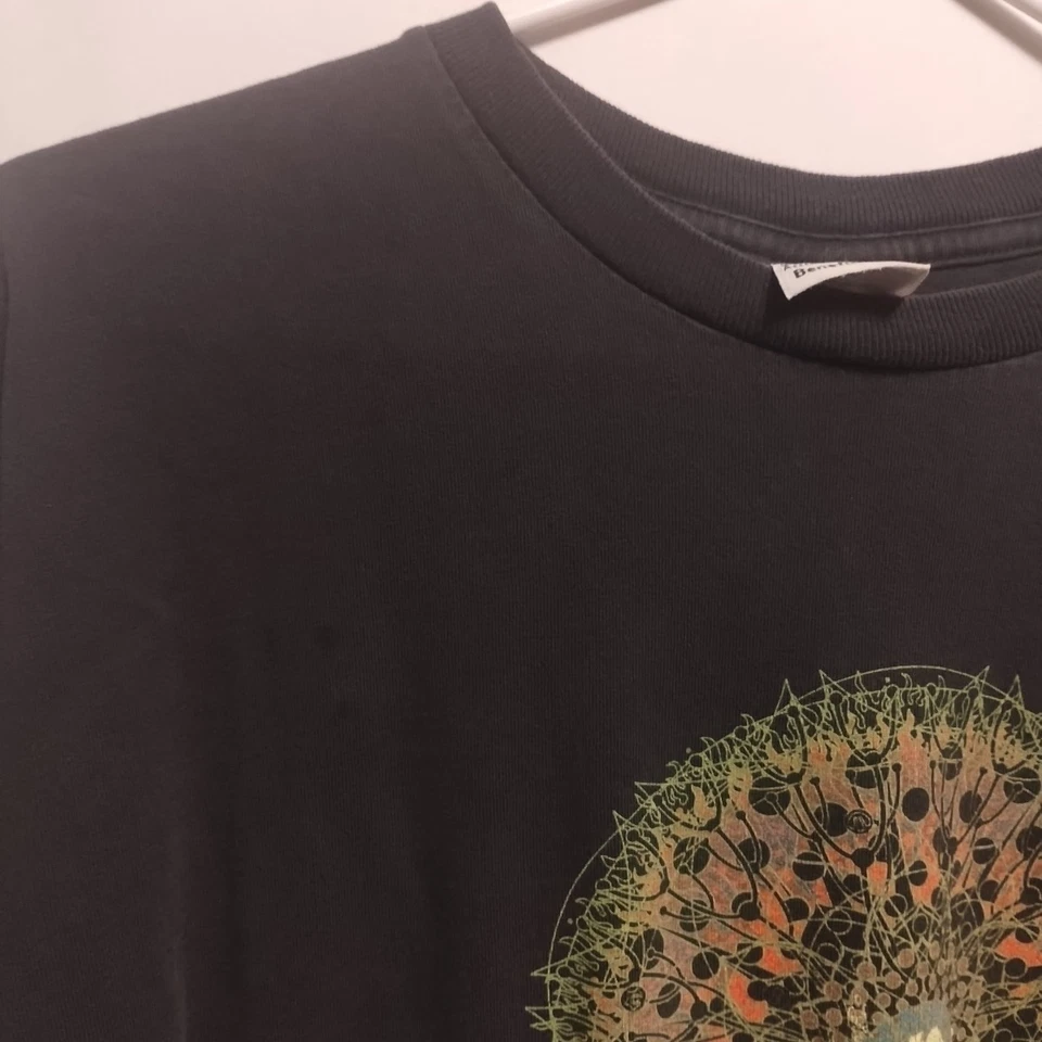 Vintage Phish Long sleeve T-shirt Tee Large 23x28" Faded Black Tour 2004 Benefic - Image 4 of 4