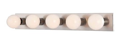 Volume Lighting V1025-33 5-Light Bath Bracket White