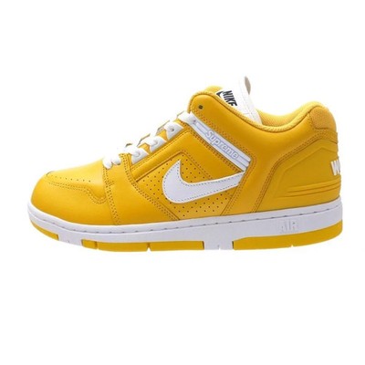 Size 9 - Supreme x Nike Air Force 2 Yellow for sale online | eBay