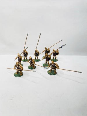 Vintage Ral Partha 1977 Miniatures Greek Hoplite Lot of 9