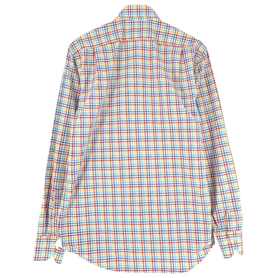 Camicia Da Uomo Stenstroms Classica A Quadri UU5 Taglia 40 15.3/4 - Immagine 3 di 4