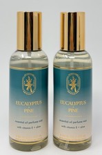 2 BATH BODY WORKS AROMATHERAPY EUCALYPTUS PINE ESSENTIAL OIL PERFUME MIST SPRAY
