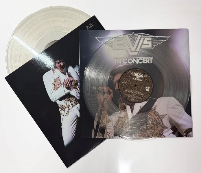 Elvis In Concert CBS (2LP Clear Viny) A Study Of Elvis (by Gravel Road)