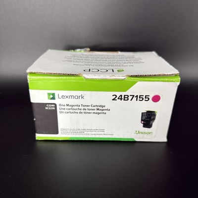 Lexmark 24B7155 Magenta Toner Cartridge for Lexmark C2240 / XC2235 New Open Box