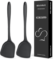 Silikon Wok Spatel Set HitzebestäNdig 2 StüCk KüChenhelfer FüR Kochen Backen