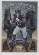 2022 Certified Dark Horses Mirror Bronze 180/249 JK Dobbins #DH-9 11uk