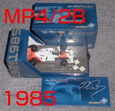 MINICHAMPS SOLIDO S 1 43 McLaren TAG MP4 2B Prost 1985 McLaren TAG PORSCHE