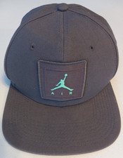 Grey - Nike Air Jordan True Air Jumpman Men's Snapback Hat/Cap