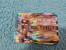 2015 Spectra Rookie Dual Autograph Paul Dawson / Josh Shaw Bengals 31/50 #235