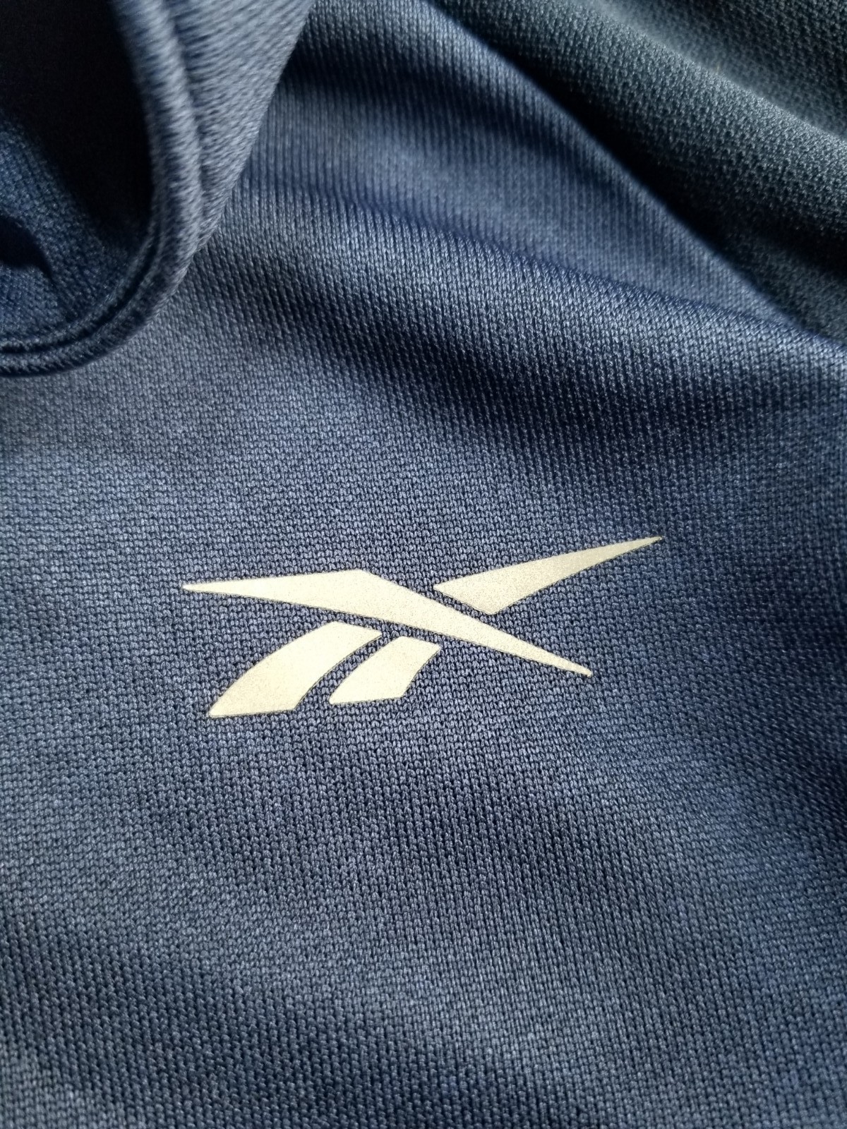 Reebok Pullover Jacket Half Zip Blue Active - image 4