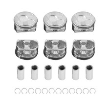 3.6L STD Pistons & Rings Kit Compatible with Buick Enclave 2009-2017, LaCross...