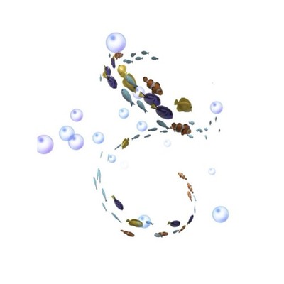 Robl0x | Undersea Spiral Aquarium Fish + RBX Particle Effects - RARE Toy Code