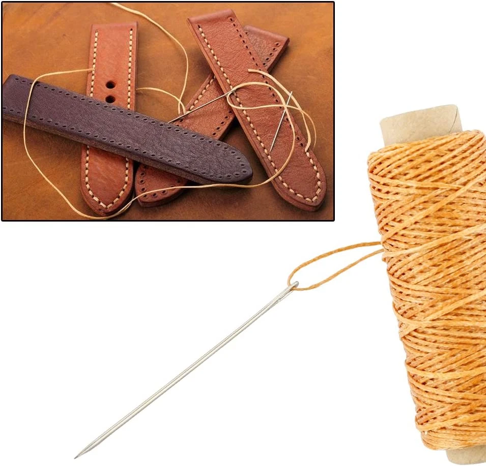 264 Yards 150D Waxed Leather Sewing Thread Cord, 1Mm Diameter, 8 Colors, 33 Yard - Image 3 of 4