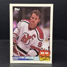 1990-91 Topps #7 Kirk Muller Team Scoring Leaders